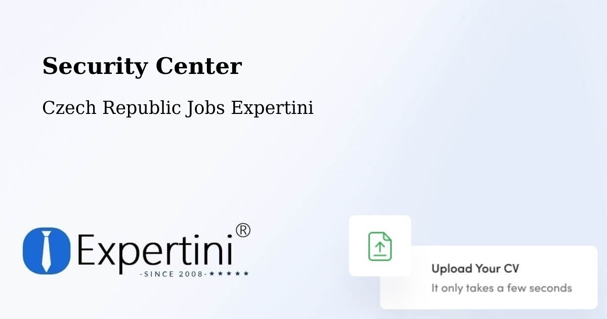 Security & Compliance – Chotoviny - Czech Republic Jobs Expertini